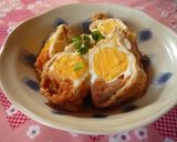 旦那絶賛☆キムチ入り卵巾着煮☆作り方5写真