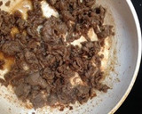 我が家の簡単牛丼 すき焼き風作り方2写真