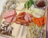 ブデチゲ(부대찌개)。作り方2写真