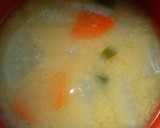 手羽の甘辛煮＆大根と人参の味噌汁作り方7写真