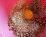 クリームチーズInハンバーグ作り方2写真