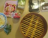 超簡単！おひなさまの押しずし♪作り方1写真