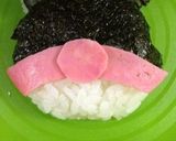 キャラ弁に〜簡単バイキンマン〜作り方3写真