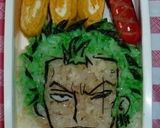 キャラ弁　ゾロ作り方4写真