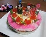超簡単！おひなさまの押しずし♪作り方9写真
