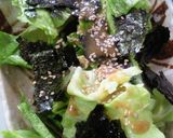 朝・昼・夜・後ひくレタスごま風サラダ♥作り方4写真