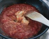 おひとりランチ…ツナのトマトチーズパスタ作り方4写真