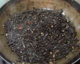 ひじきのにんにく炒め／香り高く仕立てます作り方4写真