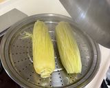 皮ごと蒸す♪極旨ジューシーとうもろこし作り方4写真
