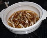 一人用土鍋で柳川風カツ煮作り方5写真