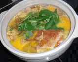 一人用土鍋で柳川風カツ煮作り方9写真