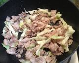 豚キャベツ&ニラ玉炒め作り方4写真