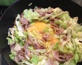 豚キャベツ&ニラ玉炒め作り方6写真
