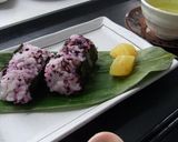 生ゆかりと梅干しのおにぎり作り方6写真