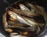はたはたの煮付け改　圧力鍋作り方3写真