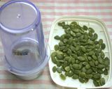 萌黄色♡サクホロかぼ種のクッキー作り方1写真