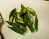 ♡おいしいよ♪おくらの簡単ソース炒め作り方1写真