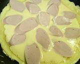 魚肉ソーセージとチーズのもちもちピザ風!作り方4写真