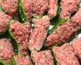卵不使用♪豆腐入りピーマンの肉詰め作り方5写真