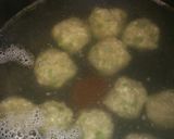 ふわふわ肉だんごのスープ作り方3写真