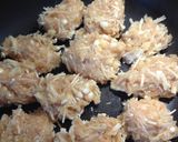 鶏挽肉のえのき生姜ハンバーグ作り方3写真