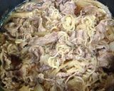 家庭の味付け牛丼作り方6写真