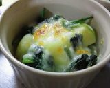 レンジでほうれん草とジャガイモのグラタン作り方5写真