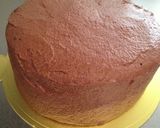 Xmasに♡＊リーフチョコバナナケーキ＊作り方7写真