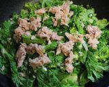 春のランチに！ツナ菜の花のお好み焼き作り方3写真
