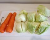 野菜大きめ☆ほっこりポトフ作り方1写真