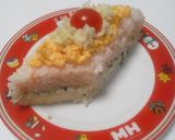 まるでケーキ❤ひなまつり押し寿司作り方8写真