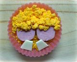簡単キャラ弁おかず：もこもこちゃん作り方9写真