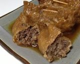 おかずにもお弁当にも☆稲荷の肉詰め♪作り方5写真