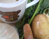 餃子皮でラビオリ☽メッツァルーナ作り方1写真