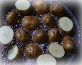 筍とジャガイモの煮物作り方1写真