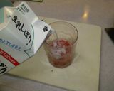 元気が出る！　苺ミルク　作り方5写真