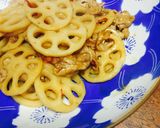 豚肉と蓮根のかんたん酢炒め♪作り方6写真
