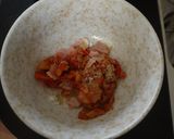 レンジで３分！　驚きの速攻キムチ炒飯♫作り方2写真