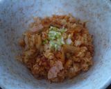 レンジで３分！　驚きの速攻キムチ炒飯♫作り方4写真