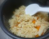 人参の入った、たけのこごはん作り方5写真