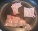 ベーコンを添えたポテトパンケーキ♪作り方3写真