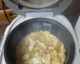 ふきの入った、たけのこごはん作り方4写真