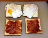 バウルーでホットサンド作り方2写真