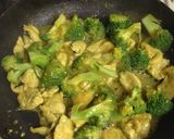 鶏胸肉の炒めものカレー味作り方6写真