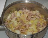 豚肉で♪すき焼き風煮作り方3写真