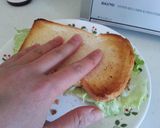 ベーコンとサーモンの野菜たっぷりサンド作り方16写真