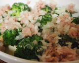 ♡ブロッコリーのツナ味噌マヨ焼き♡　作り方3写真