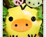 ✿キャラ弁☆オムライスdeキイロイトリ✿作り方6写真