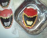 ☆獣電戦隊キョウリュウジャー☆キャラ弁☆作り方3写真