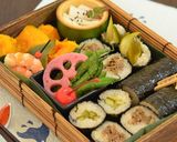 お弁当に♪紫芋粉でピンクの蓮根甘酢漬け作り方4写真